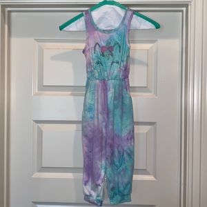 Beautiful tie dyed romper.
